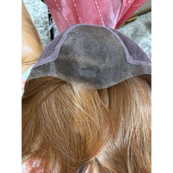 Belle tress “Paige” Lux Wig in color Auburn Spice fully handtied cap New main image 6